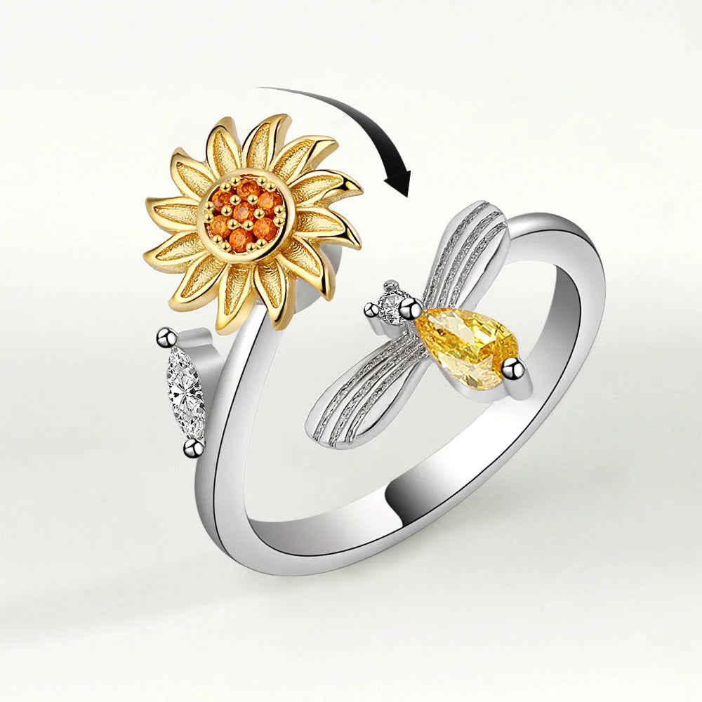 Sunflower Glow Ring