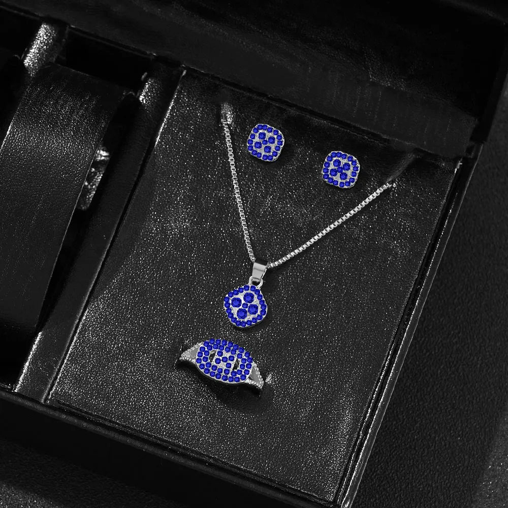 Elegant Cube Jewelry Set