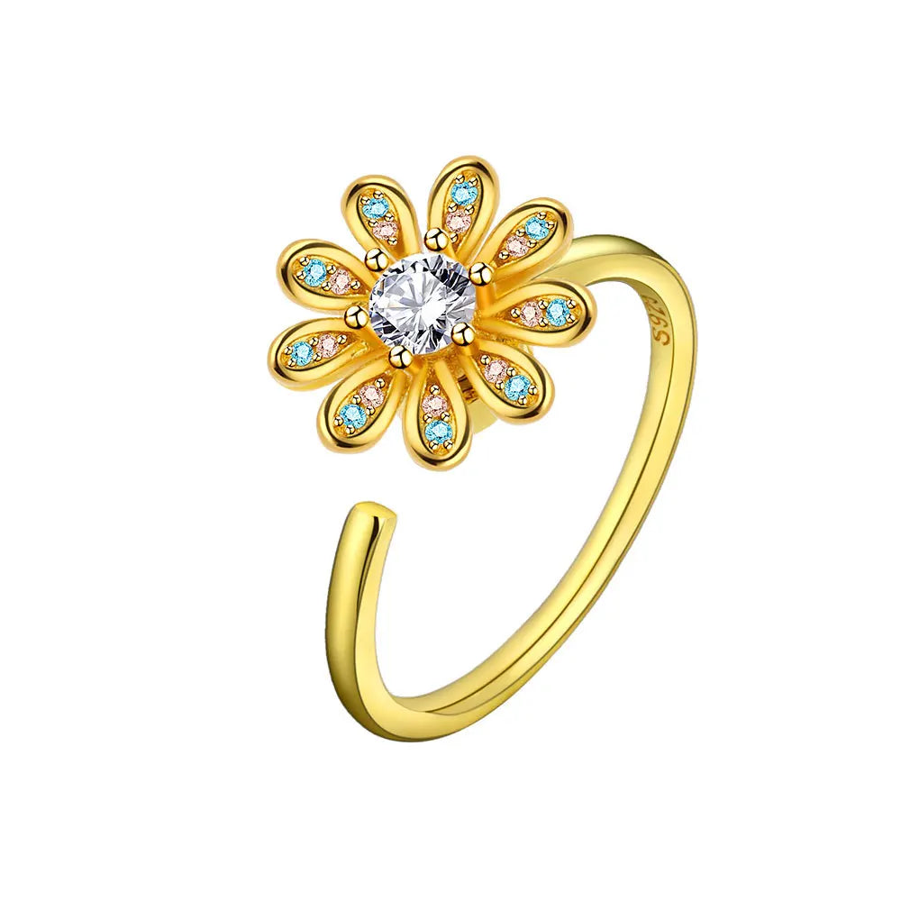 Sunflower Glow Ring