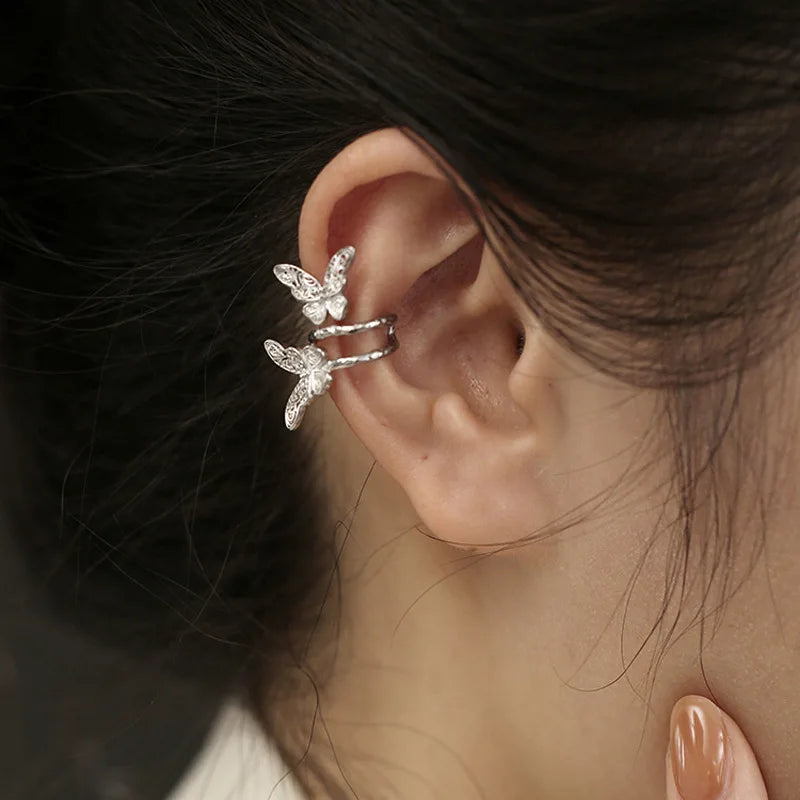 Gold Star Zircon Ear Cuff
