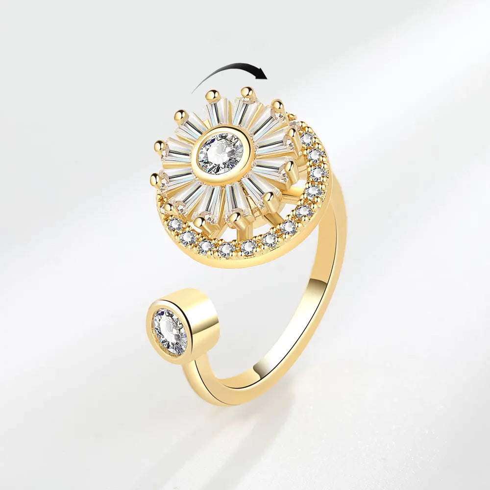 Sunflower Glow Ring