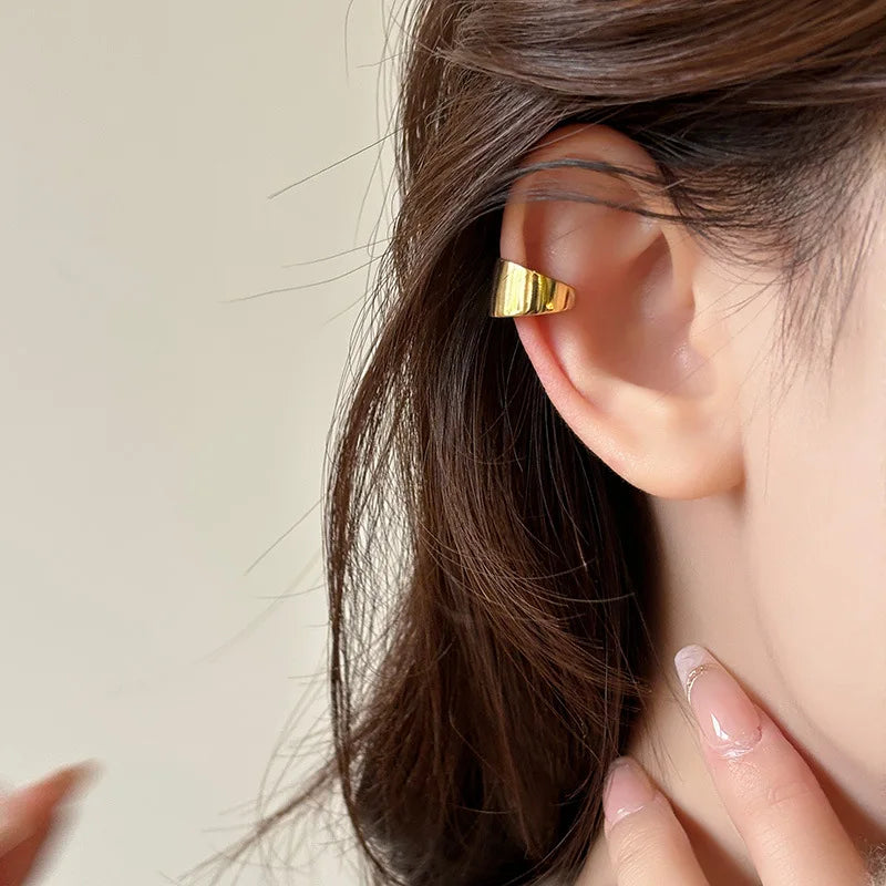 Gold Star Zircon Ear Cuff