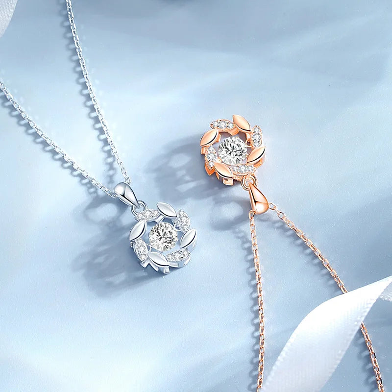 Women’s Moissanite Sparkle Pendant