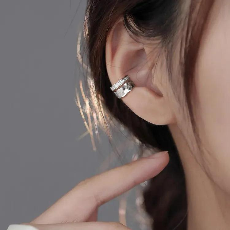 Gold Star Zircon Ear Cuff