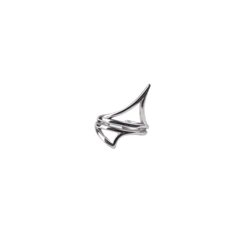 Gold Star Zircon Ear Cuff