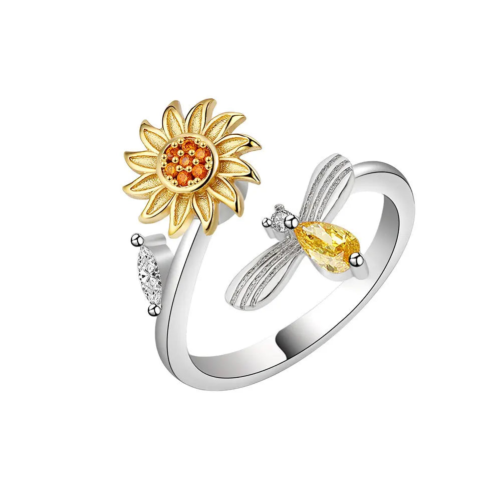 Sunflower Glow Ring
