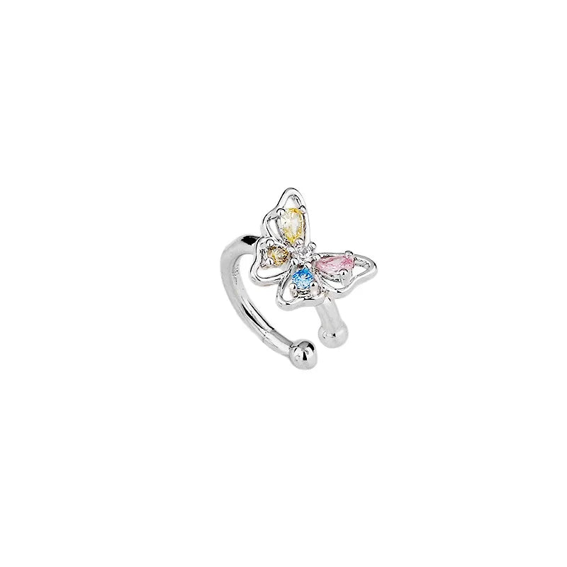 Gold Star Zircon Ear Cuff