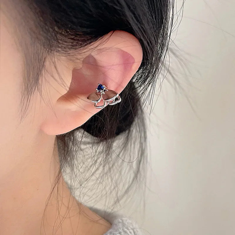 Gold Star Zircon Ear Cuff