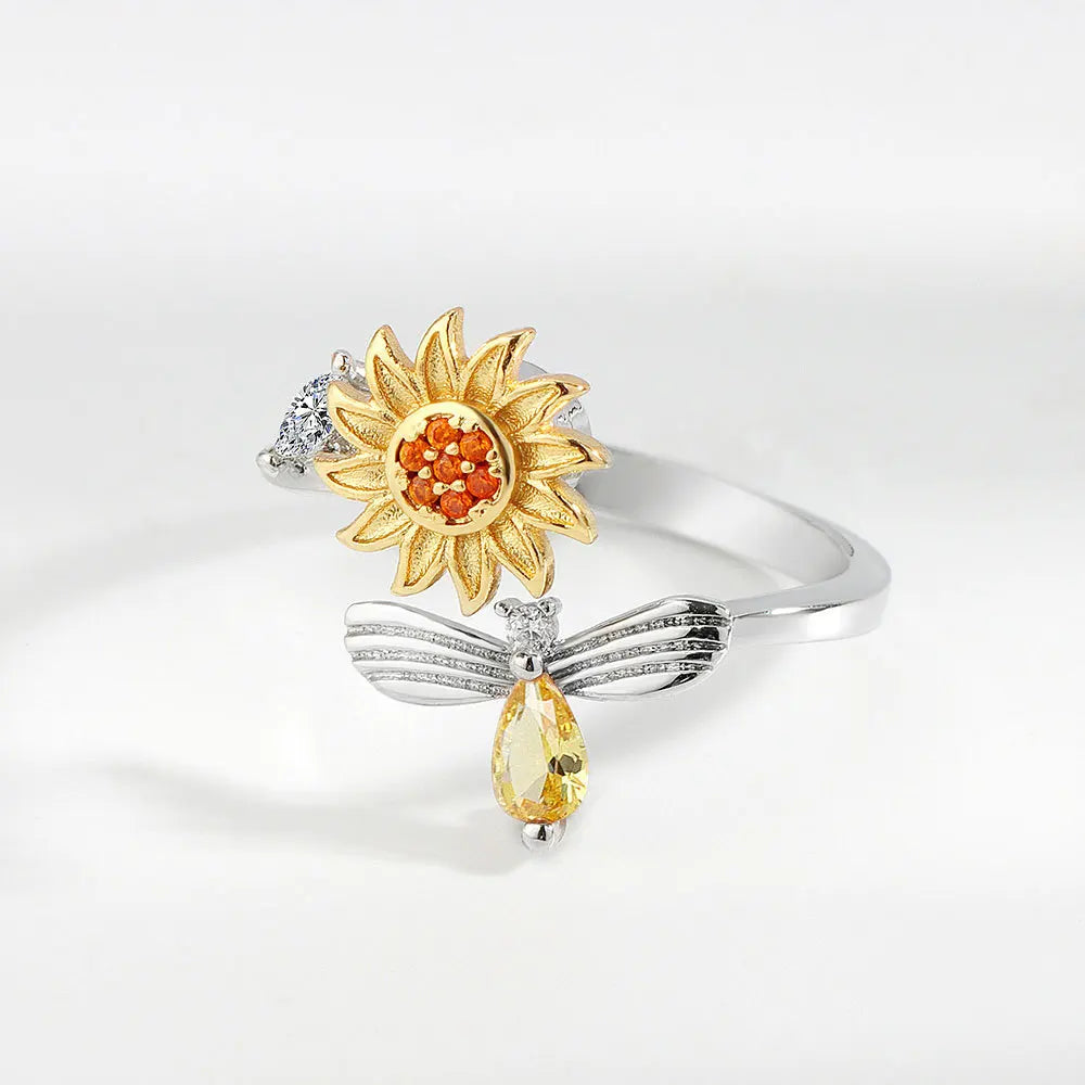 Sunflower Glow Ring