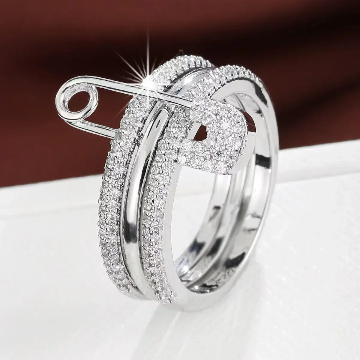 Trinity CZ Ring