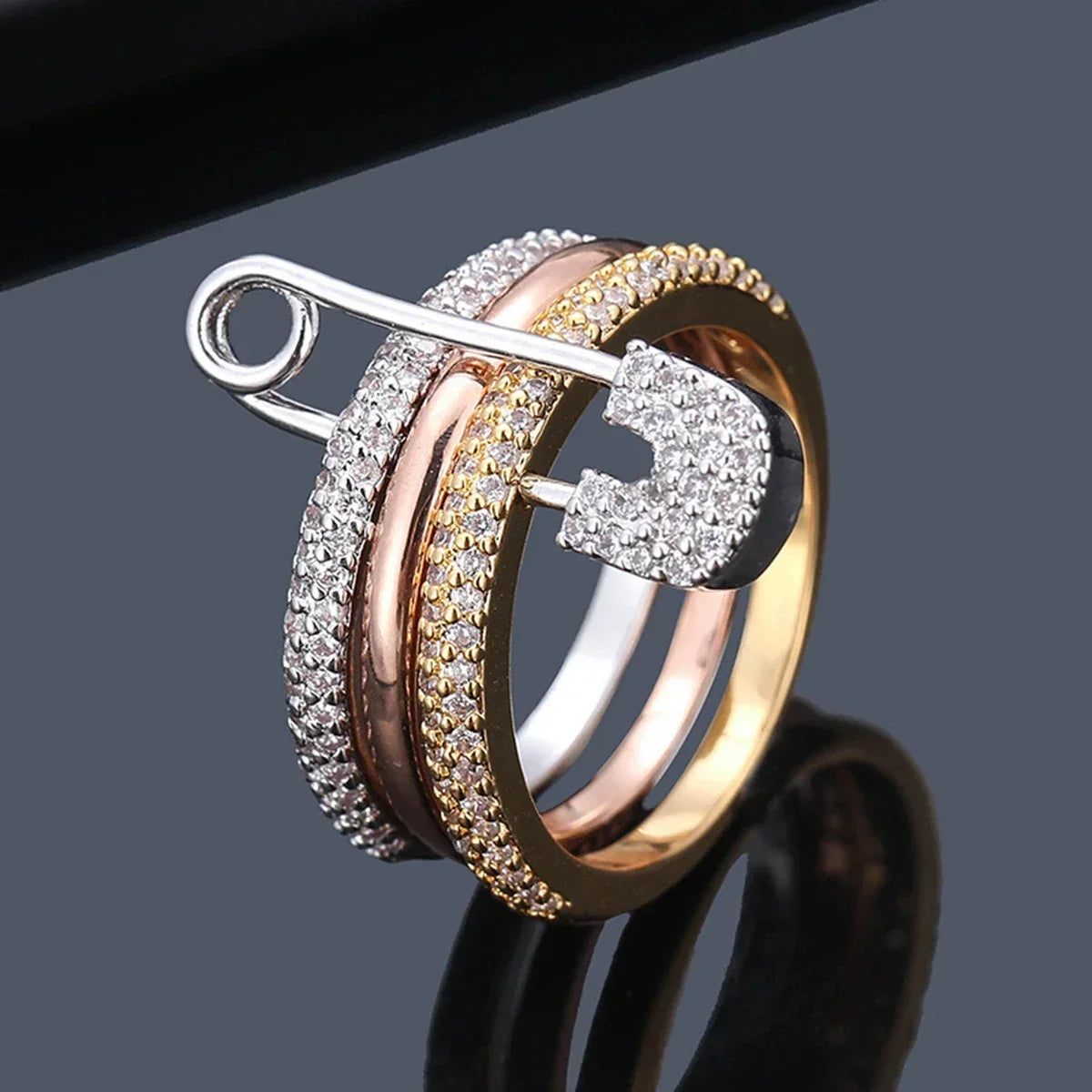 Trinity CZ Ring