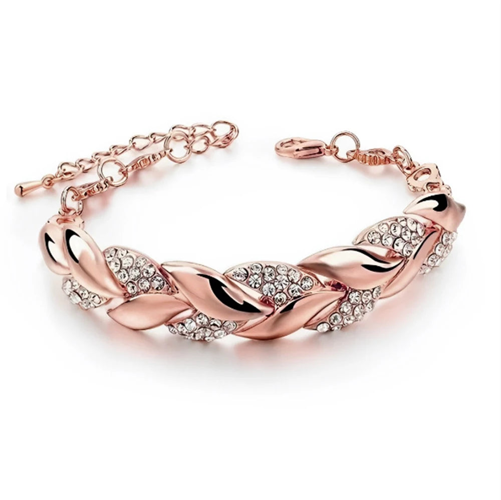 Eternal Leaf Love Bracelet