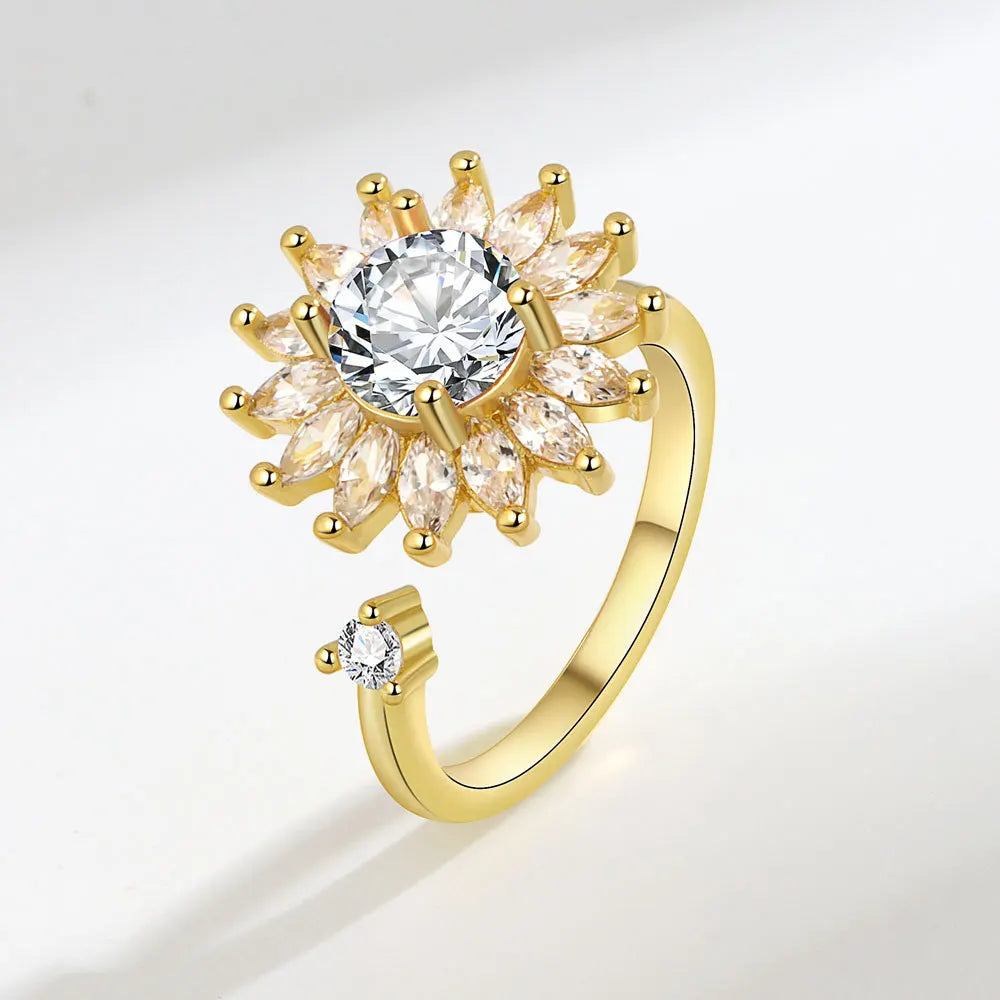 Sunflower Glow Ring