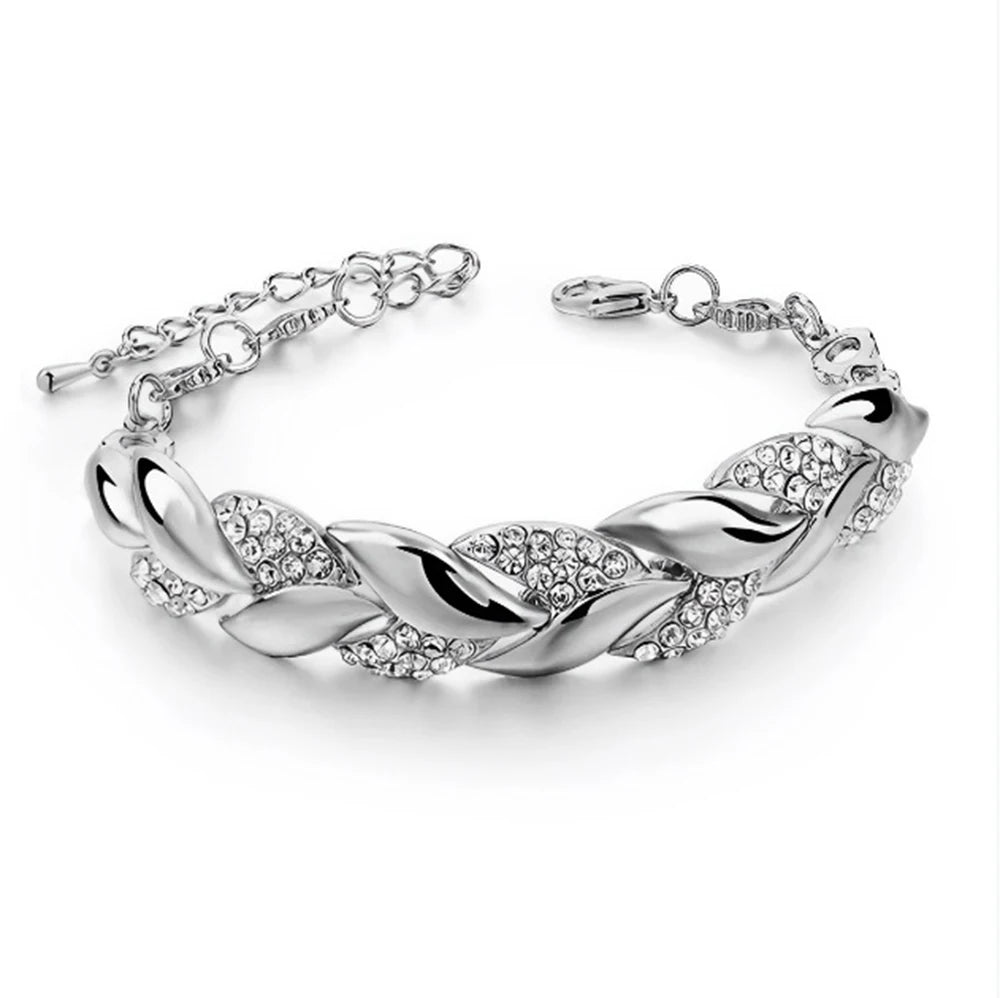 Eternal Leaf Love Bracelet